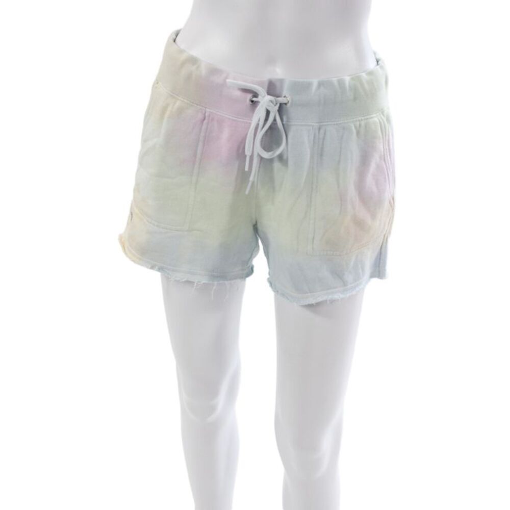 Polo Ralph Lauren Women Tie Dye Sweat Shorts Multicolor Drawstring Size S